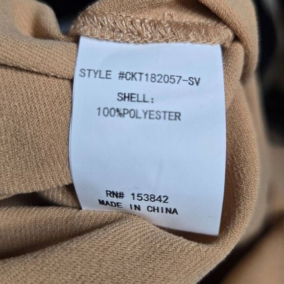 Code X Mode Top Size Button Front Sleeveless Blouse Tank - Picture 6 of 6